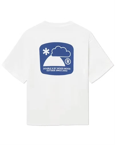 Wood Wood - WWAce Outsider T-Shirt - Bright White